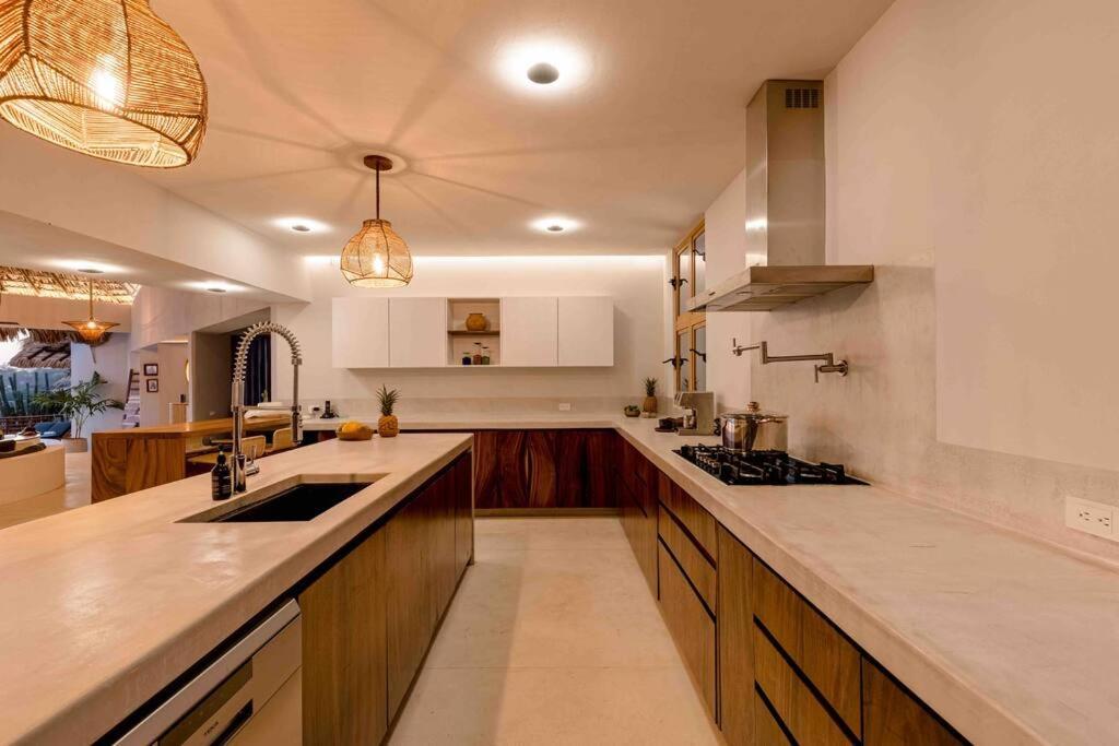 Vila La Gema Escondida Puerto Escondido  Exteriér fotografie