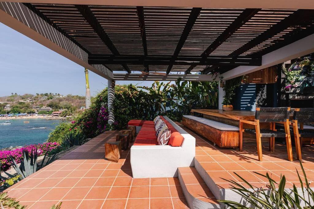Vila La Gema Escondida Puerto Escondido  Exteriér fotografie